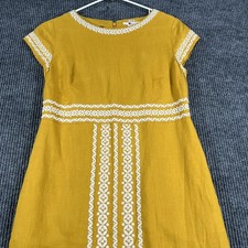 chinese dress ladies Velvet by Graham & Spencer Greta Short Sleeve Linen Mini Dress