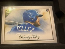2019 Topps Gallery Rowdy Tellez #18 RC Rookie Card Toronto Blue Jays. rookie card picture
