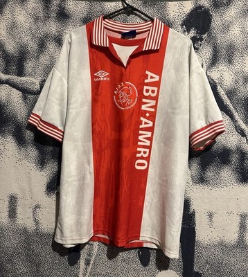 AJAX AMSTERDAM 1996 1997 HOME FOOTBALL SHIRT LARGE | eBay
