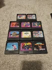 Lot of 11 Sega Game Gear Video Game Carts Sonic Xmen Columns Lion King Donald