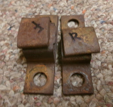 1940 Chrysler New Yorker Hood Pivot Mounts Original Patina Coupe Sedan
