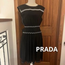 USED PRADA DRESS IN BLACK GOOD