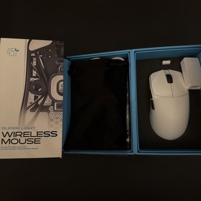 Lamzu Gaming Maus Maya 4K Dongle Kabellos Weiß Gebraucht