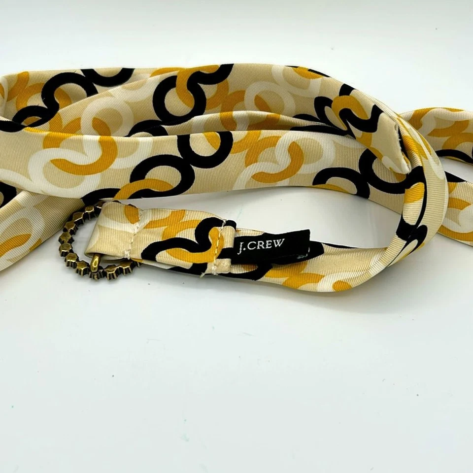Cinturón de cinta J.Crew con hebilla de diamantes de imitación - 45" Foto 2 de 4
