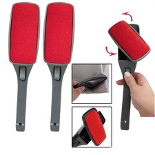 2 Pack Swivel Magic Lint Brush Pet Hair Remover for Clothes Fabric Furniture