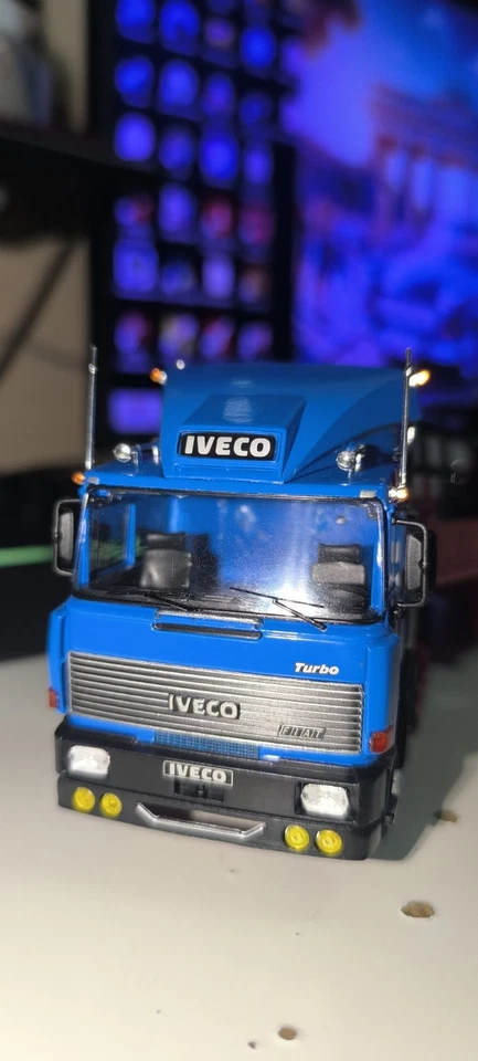 Camion Fiat Iveco 190-38 Autoarticolato Fiat 238 Om Titano 150 1/43 No Turbostar - Immagine 2 di 4