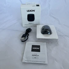 Lexon Mino+ Mini Bluetooth Speaker-Wireless Recharge + Cable/Manual ~Open Box