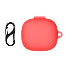 Red Soft Silicone Earbuds Charging Box Protective Case Cover For JBL-W300TWS