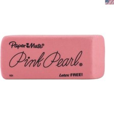 Pink Pearl Eraser - Large 5.25" x 2.75" Smudge-Free, Latex-Free Clean Erasing