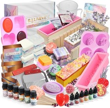 Deluxe Soap Making Kit - Soap Kit Includes All Soap Making Supplies. DIY Soap Ma