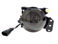 2X LED Nebelscheinwerfer Schwarz Rauch Passt Passend FüR BMW 3Er E46 Coupe Cabri