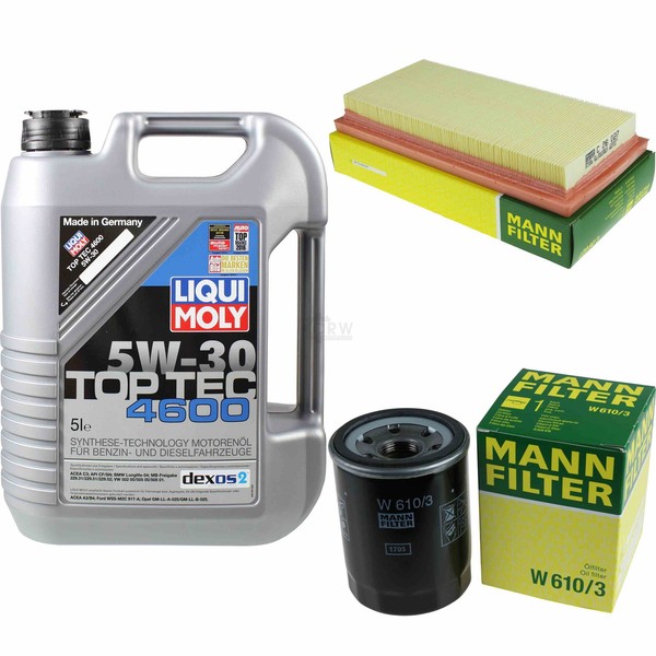 Inspektionskit Filter Liqui Moly ÖL 5L 5W-30 FüR Mitsubishi Mirage/Space Star-image
