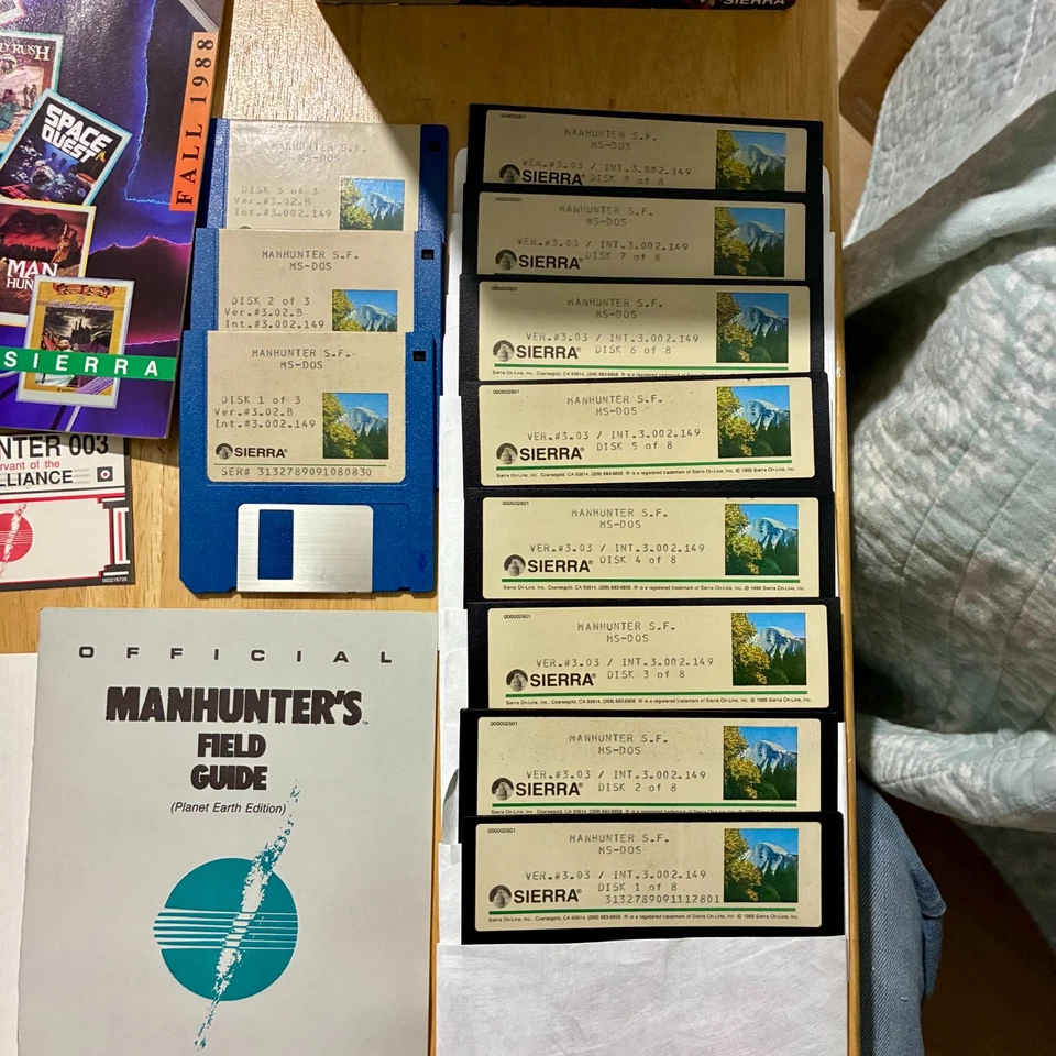 Manhunter 2: San Francisco (1989, Sierra) PC Big Box Game– Vintage Complete-Rare - Image 4 of 4