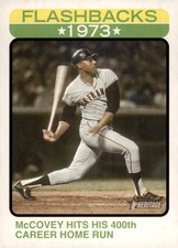2022 Topps Heritage #BF-10 Willie McCovey Baseball Flashbacks