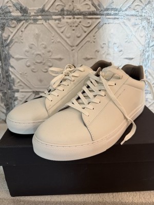 All Saints Underground Sneakers White Leather Men s Size 13