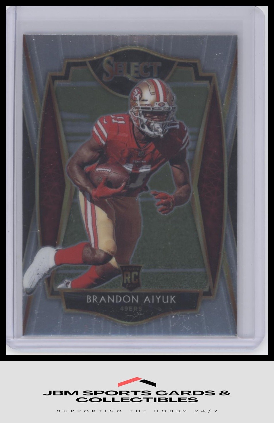 2020 Panini Select #166 Brandon Aiyuk RC