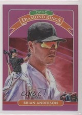 2020 Panini Donruss Optic Diamond Kings Retail Pink Prizm Brian Anderson #6 1s8