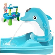 New Water Table Pump, Dolphins Cordless Rechargeable Pump for Water Tables, 3
