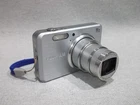 Fujifilm Digital Camera FinePix J210 10.0MP - Silver - Tested - NO CHARGER