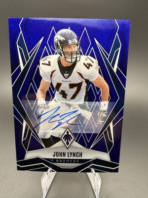 2025 Panini Phoenix - John Lynch AUTO #131 Blue /49