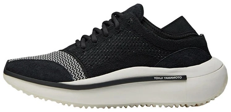 Adidas Y-3 Qisan Knit Black Off White for sale | eBay