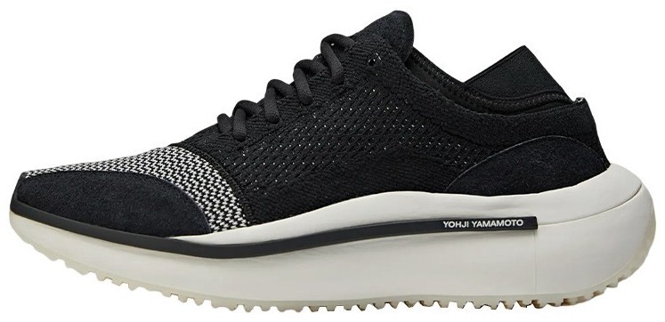 Adidas Y-3 Qisan Knit Black Off White for sale | eBay