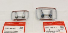 Chrome H Emblem Front Rear Genuine Honda 97-01 Accord 4d Cb1 3 4 Prelude Bb5 Oem