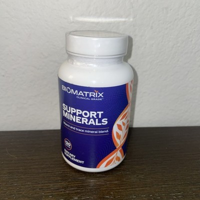 Support Minerals (120 Capsules) Macro & Trace Minerals with Calcium, 9/2026