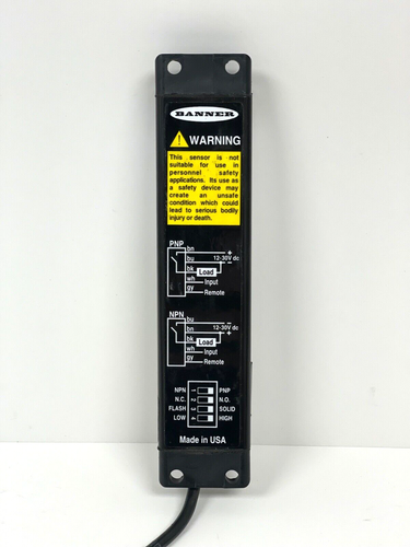 Pvd100 Sensor PVD100Q BANNER Single Part Verification Sensor | eBay
