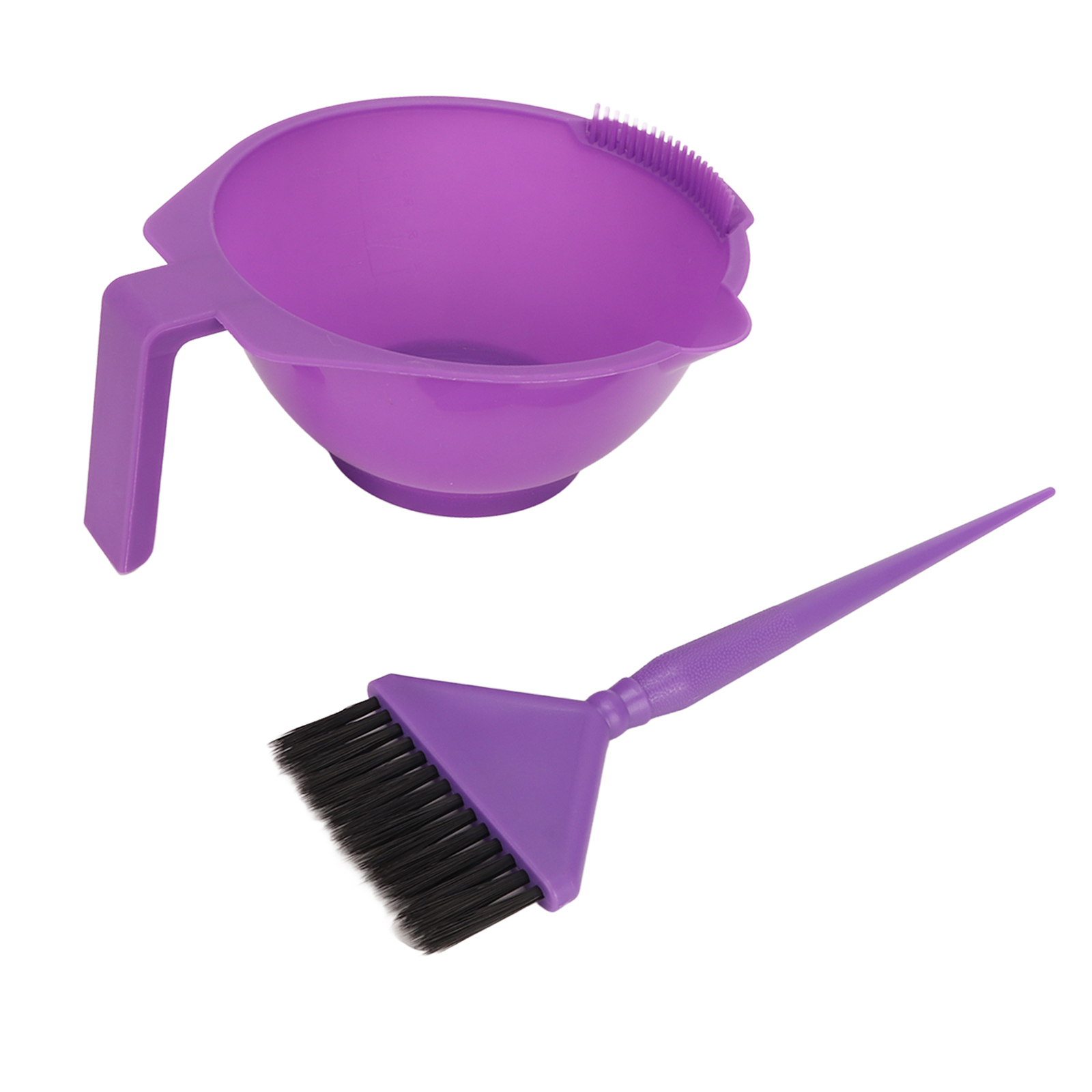 2Pcs Hair Dye Brush Bowl DIY Color Hair Coloring Styling Tool Kit Set