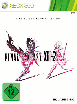 Final Fantasy 13-2 XIII-2 Limited Collectors Edition [Xbox 360, 2012] NEU & OVP!