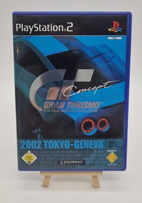 GranTurismo GTConcept 2002 Tokyo Geneva PlayStation2 Sehr Guter Zustand  Sammler