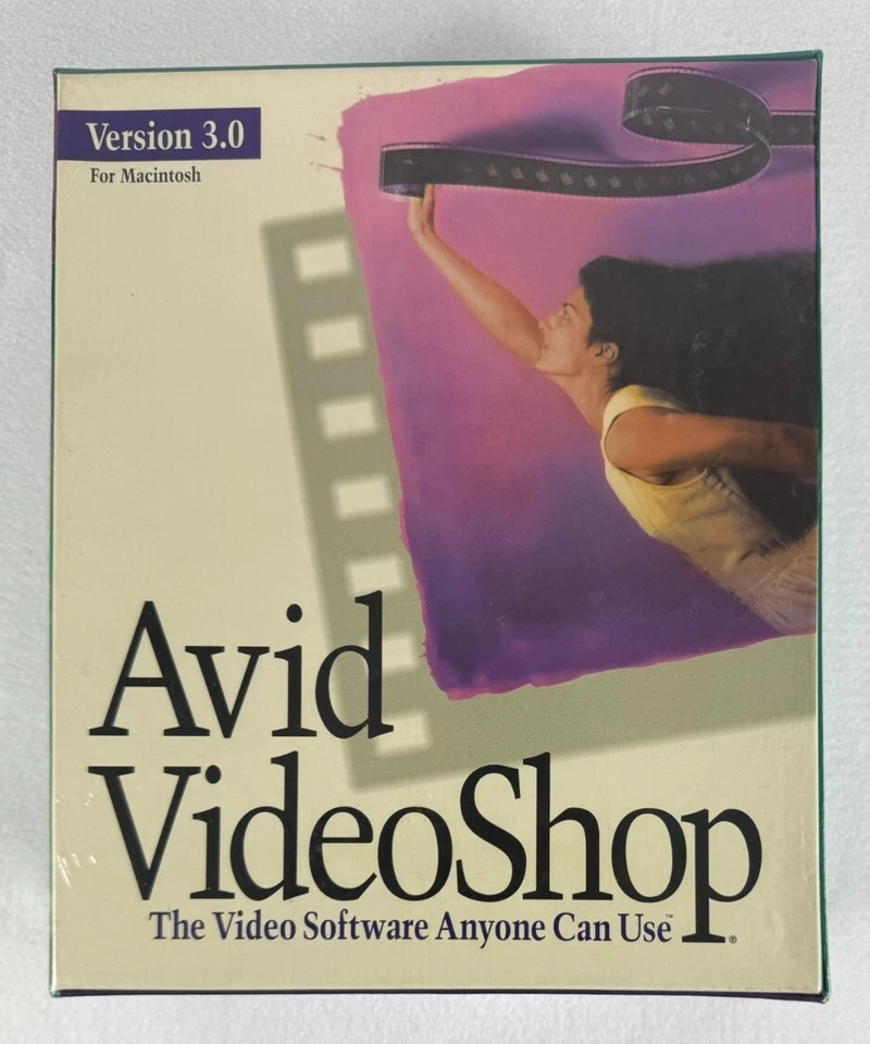 Avid VideoShop 3.0 Upgrade for Macintosh – Sealed Big Box CD-ROM Software - Image 3 of 4