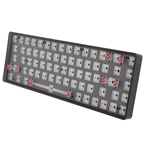 Mechanical Keyboard Kit 68 Keys 2.4G BT Wired Mode Gaming Keyboard Replacement - Picture 12 of 18
