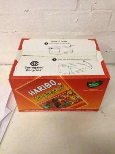 HARIBO TANGFASTICS 12 x 140g Bags  - Wholesale Box