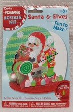 Foamies  Santa Christmas Craft Kit: 3.5 x 3.84in, 13 pieces