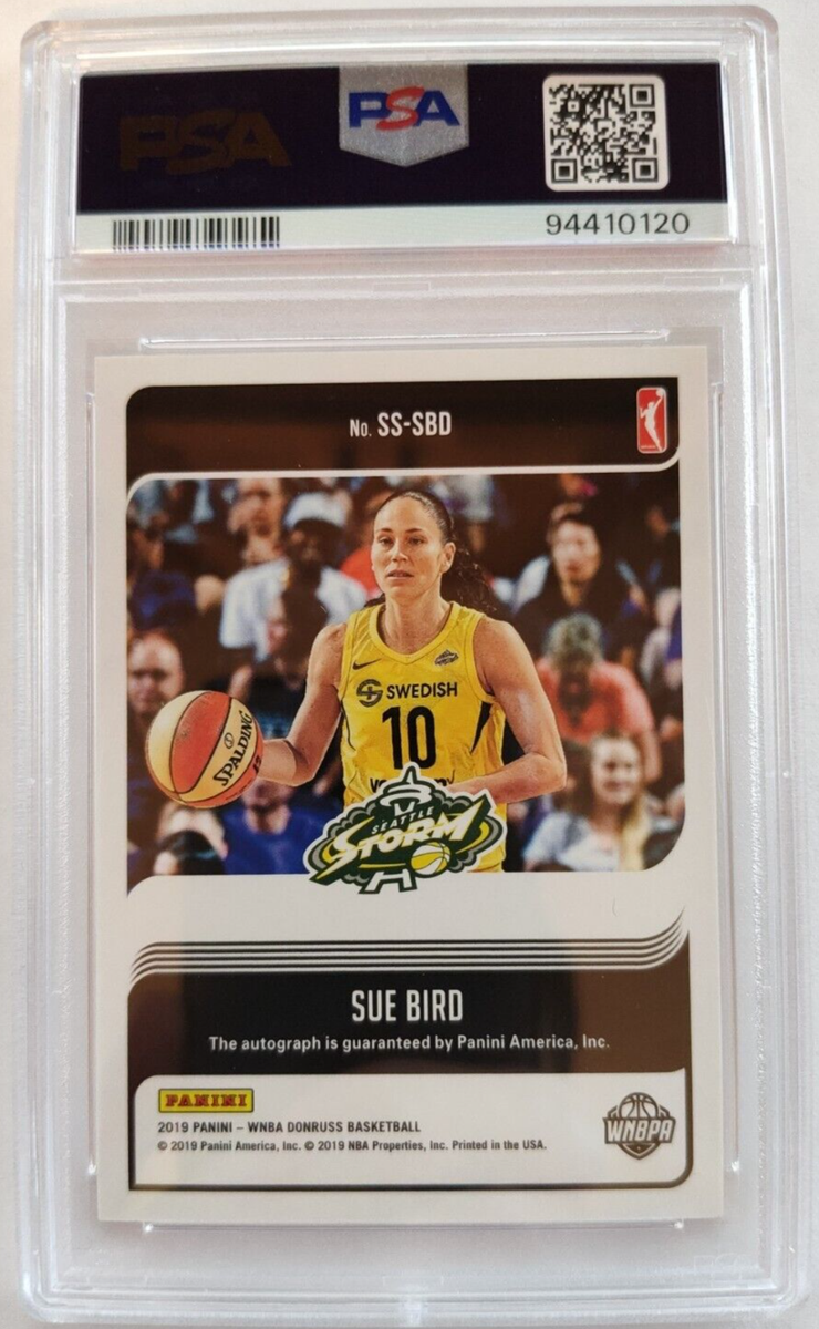 2019 Donruss WNBA Sue Bird Signature Auto #SS-SBD PSA 10! POP 4