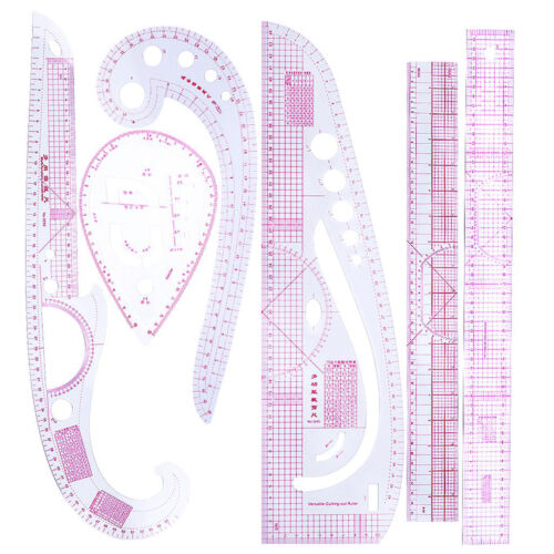 French Curve Ruler Set Sewing Dress Making Stencil Templates Curves Metric GU - Picture 1 of 10