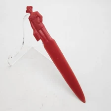 Vtg Red Fuller Brush Man America's Most Famous Visitor Letter Opener Bakelite