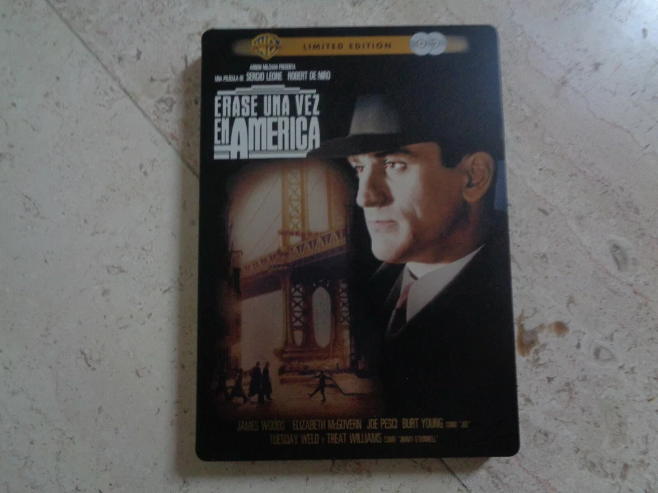 ONCE UPON A TIME IN AMERICA SteelBook BluRay DVD 3di SERGIO LEONE Robert De Niro - Image 3 of 4