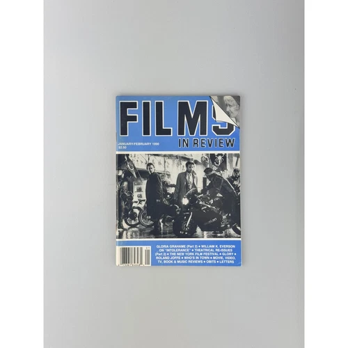 Films In Review Magazine Jan / Feb 1990 - Gloria Grahame, Glory, Roland Joffe
