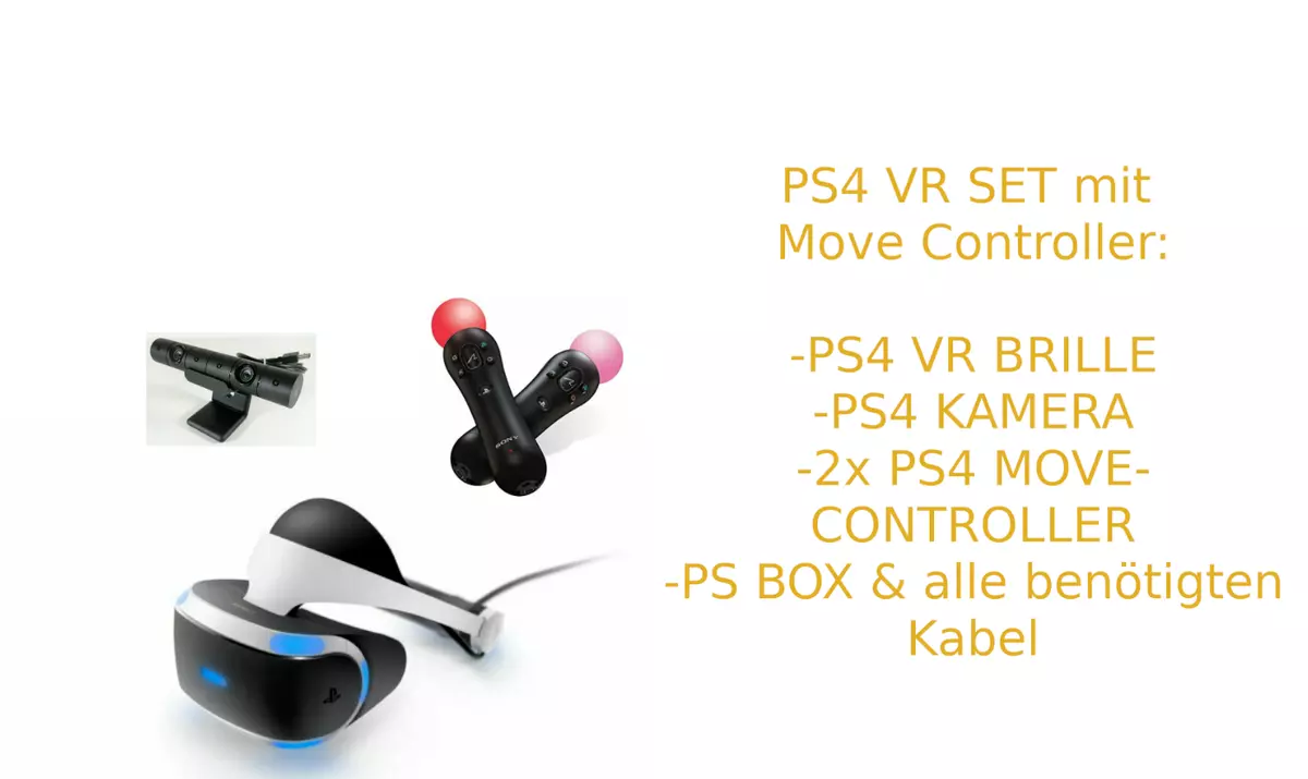 PlayStation 4 PS4 VR Headsets