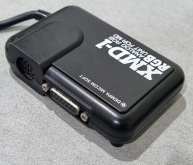 Xmd Analog RGB Unit MicomSoFT Sega MegaDrive / MD / Mega Drive [ Tested ] Japan