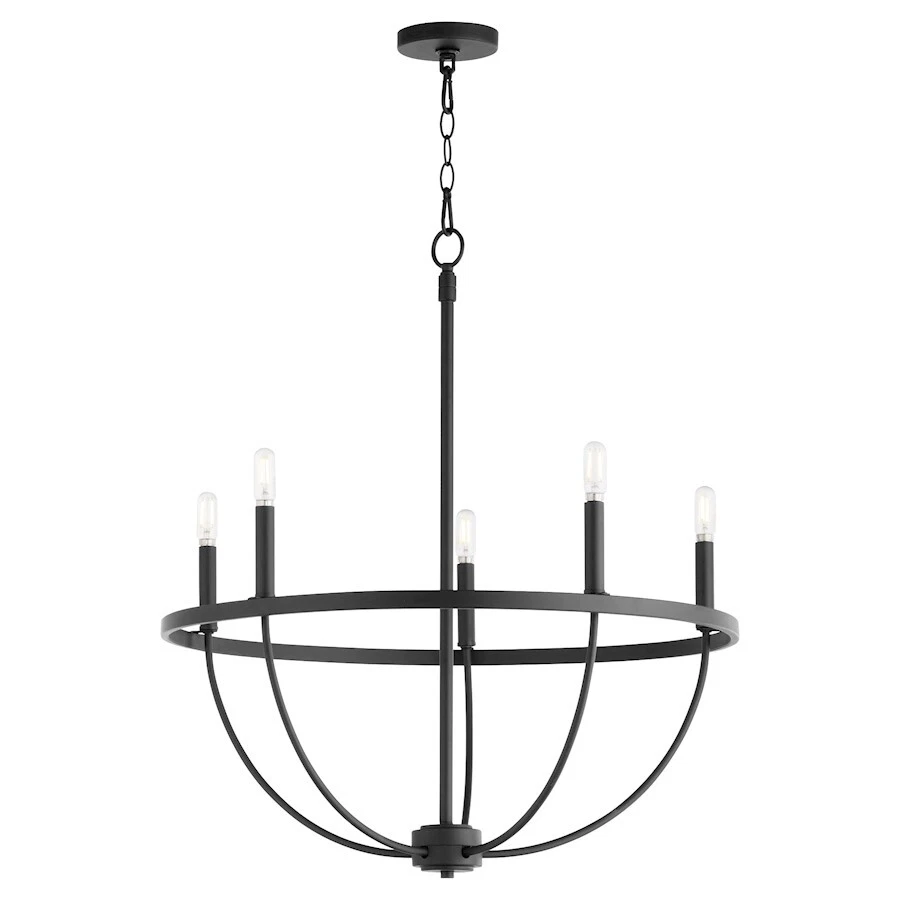 Chandelier cheap matte black