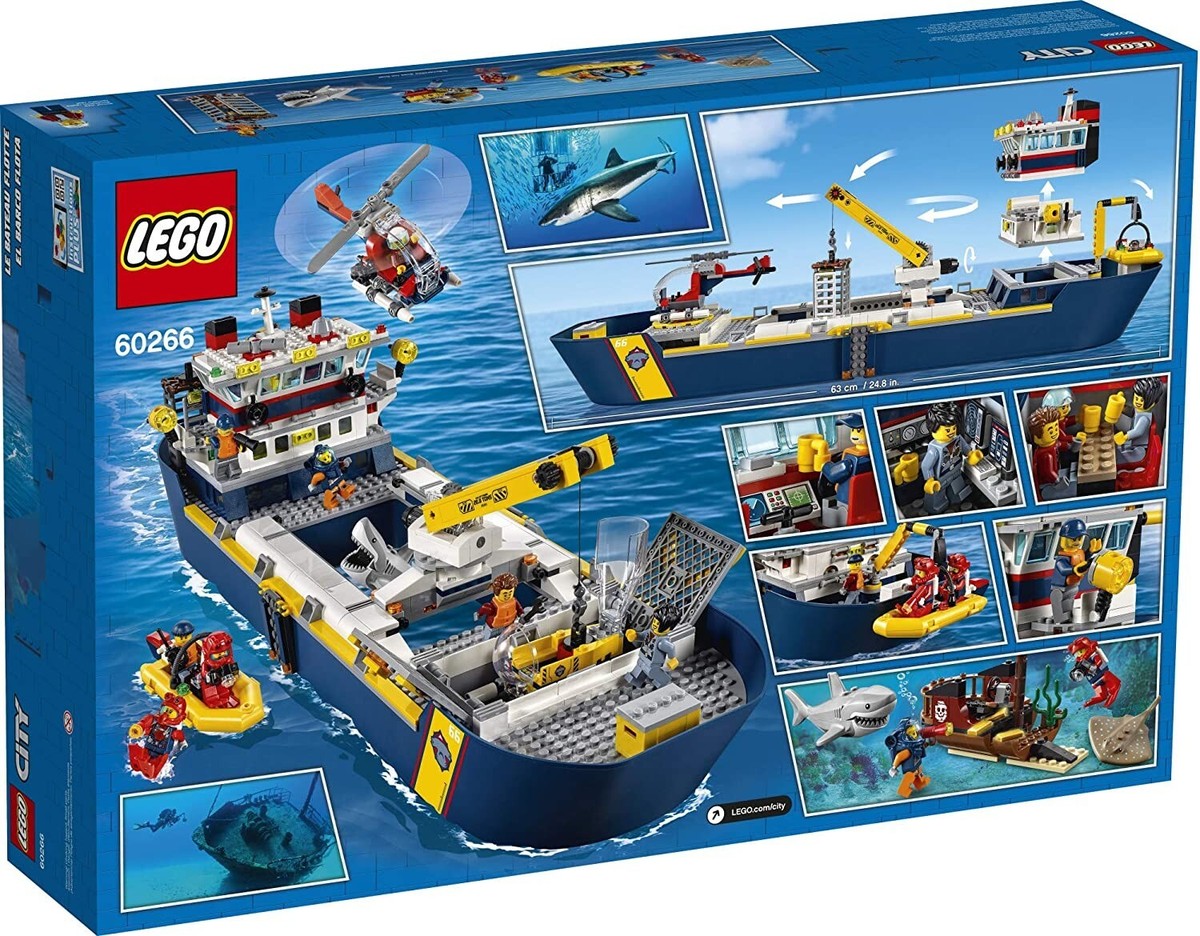 LEGO 60266 CITY Deep Sea Explorers: Ocean Exploration Ship