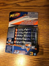 NEW Nerf N-Strike Elite 12 Special Edition Elite Darts Pack Blue Toy Hasbro Kids