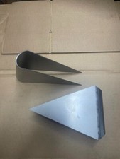 38mm Tube x2 Roll Cage Door X Cross Bar Gussets Pair Race Rally Drift Kit Car