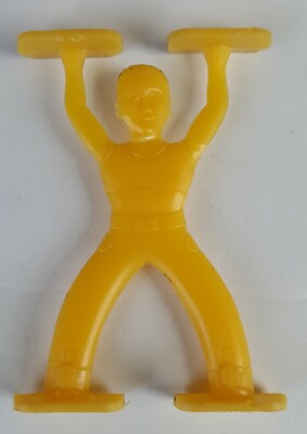 1953 Vintage Premium Cracker Jack Prize Toy Man Acrobat Balancer Stand Up  
