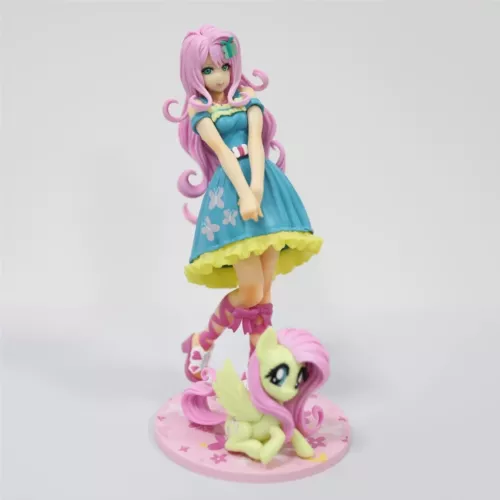 Modellino anime 8" My Little Pony Bishoujo Fluttershy PVC regalo - Foto 6 di 11