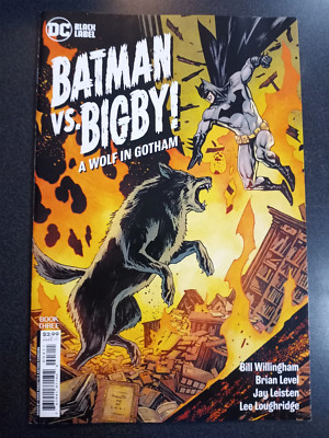 Batman Vs Bigby A Wolf In Gotham #3 Paquette Cover A DC Comic Book NM 1st Print